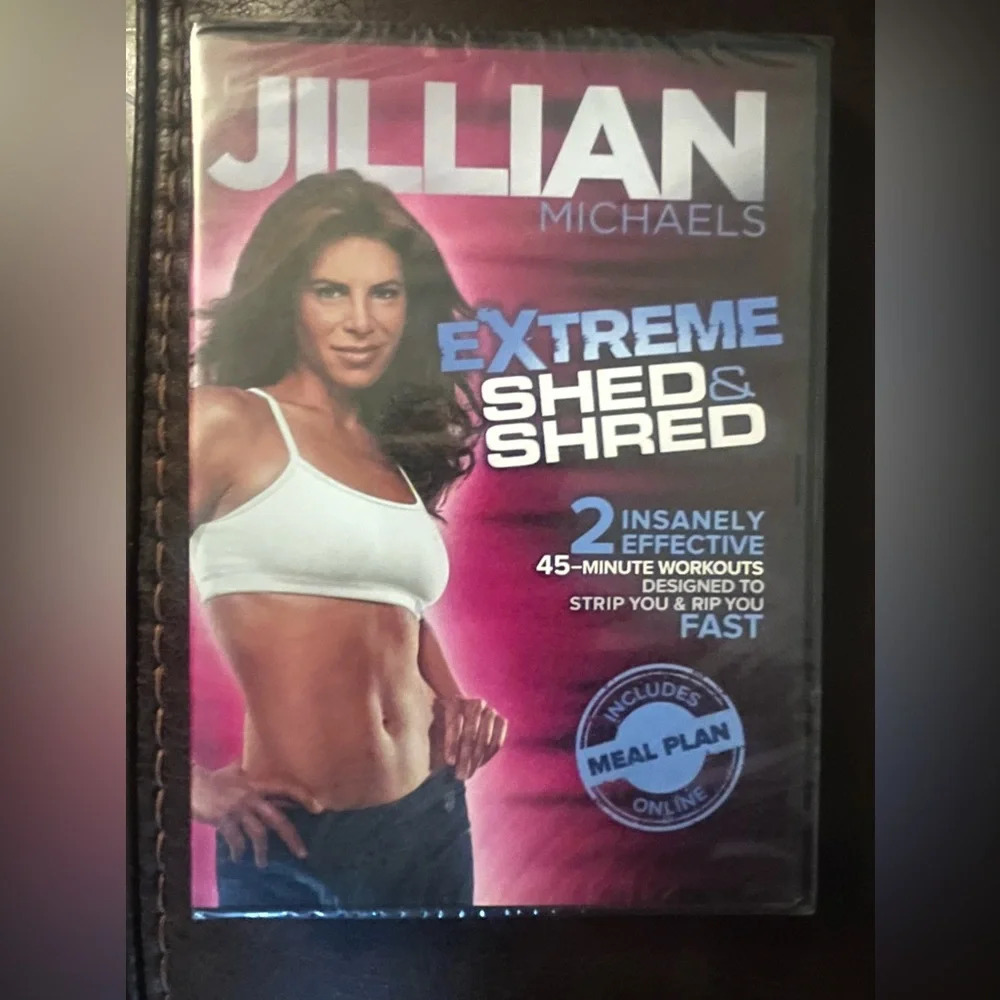 New! Jillian Michaels Extreme Shed and Shred Workout DVD